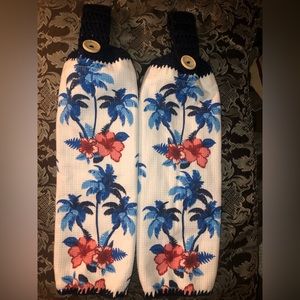 Palm Tree Hanging Towel Set
